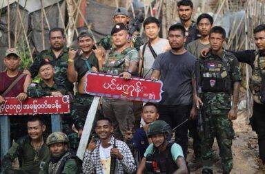 မြဝတီမြို့နယ် လေးကေ့ကော် အနီး စွယ်တော် ဗျူဟာကုန်းကို KNU သိမ်းပိုက်