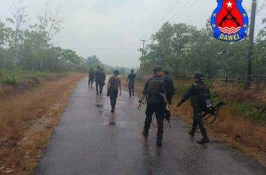 တနင်္သာရီတိုင်း PDF အဖွဲ့များက ထားဝယ်ရှိ လောင်းကစားဝိုင်းကို ဖမ်း