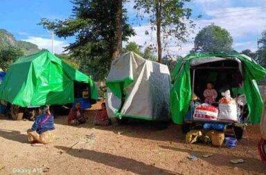 ရှမ်း-ကရင်နီနယ်စပ် တိုက်ပွဲများကြောင့် ဒေသခံ နှစ်သောင်းကျော် စစ်ဘေးရှောင်နေရ