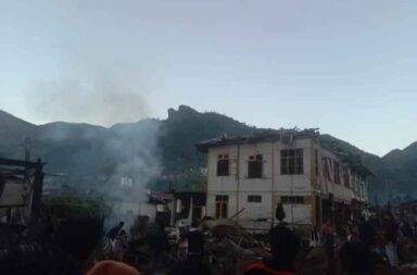 မိုးကုတ်ဗုံးကြဲမှု အရပ်သား ၄ ဦး သေဆုံး