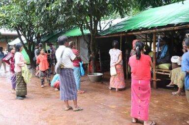 ကရင်နီ ဒုက္ခသည်ပြည်သူများ လူသားချင်းစာနာမှု အကူအညီများ လိုအပ်နေ