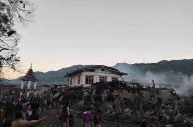 ၂၀၂၄ တွင် စစ်ကောင်စီက လေကြောင်းတိုက်ခိုက်မှုများ တိုးလုပ်လာကြောင်း NUG ပြော