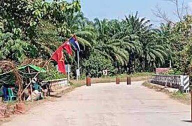 ပိတ်ထားသည့်လမ်းအား ပြန်ဖွင့်ပေး 
