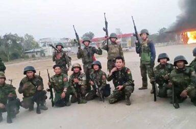 စခန်းအချို့ ထပ်မံ သိမ်းပိုက်ထားပြီး ဗန်းမော်တိုက်ပွဲ ဆက်လက် ပြင်းထန်