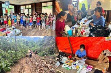 ဆေးဝါးလိုအပ်ချက် စိန်ခေါ်မှု ဖြစ်လာသည့် ကရင်နီဒေသ
