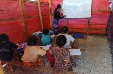 လေယာဉ်ကြောင့် စိတ်ပိုင်း၊ ရုပ်ပိုင်း ထိခိုက်လာနေရသည့် ကရင်နီစစ်ရှောင်ကလေးများ