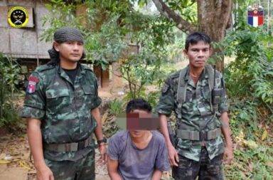 အရပ်သားဟန်ဆောင်ကာ ထွက်ပြေးလာသည့် ယာယီတပ်ရင်းမှူးကို ဖမ်းဆီးရမိ။ 