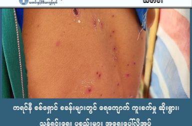 ကရင်နီ စစ်ရှောင် စခန်းများတွင် ရေကျောက် ကူးစက်မှု ဆိုးရွား၊ သန့်ရှင်းရေး ပစ္စည်းများ အရေးပေါ်လိုအပ် သတင်းနှင့် မီဒီယာ ကွန်ရက်။ ၂၀၂၆ ခုနှစ်၊ ဖေဖော်ဝါရီလ ၁၆ ရက်။ ကရင်နီပြည် အတွင်းရှိ စစ်ဘေးရှောင်စခန်းများတွင် ရေကျောက်ရောဂါ အစုလိုက်အပြုံလိုက် ကူးစက် ပြန့်ပွား နေပြီး ကာကွယ်ဆေးပါ ပြတ်လပ်နေသောကြောင့် အခက်အခဲဖြစ်နေကြသည်။ ကရင်နီ စစ်ဘေးရှောင်စခန်းများတွင် ရေကျောက်ရောဂါ (Chickenpox) အစုလိုက်အပြုံလိုက် ကူးစက် ပြန့်ပွားလျက်ရှိရာ ရောဂါထိန်းချုပ်ရန်အတွက် ကာကွယ်ဆေးနှင့် သန့်ရှင်းရေးသုံးပစ္စည်းများ အရေးပေါ်လို အပ်နေကြောင်း ဒေသတွင်း ကျန်းမာရေးတာဝန်ရှိသူများက ပြောသည်။ လက်ရှိတွင် ဖရူဆိုမြို့နယ် အနောက်ဘက်ခြမ်းနှင့် ရှားတောမြို့နယ်ရှိ စစ်ဘေးရှောင်စခန်းများ၌ ရောဂါကူးစက်မှု အရှိန်အဟုန် မြင့်မားနေခြင်းဖြစ်သည်။ ဖရူဆိုအနောက်ခြမ်းတစ်ခုတည်းတွင်ပင် အတည်ပြုလူနာ ၅၀ ကျော်ရှိလာပြီး ကူးစက်မှုနှုန်း မြန်ဆန်လွန်းသဖြင့် ရောဂါပြန့်ပွားမှုကို တားဆီးရန် စာသင်ကျောင်းအချို့ကိုပင် ယာယီပိတ်ထားရသည့် အခြေအနေသို့ ရောက်ရှိနေ သည်။ ဖွံဘော်ခွတ်မြို့နယ် ကျန်းမာရေးဦးစီးမှူး ဂျူးလစ်ငဲငယ်က “အဖြစ်များတာက အခု ကျောင်းနေအရွယ်ပေါ့။ ၅ နှစ်ကနေ ၁၈ နှစ် ဆိုပေမယ့် ၁၈ နှစ်ကျော်တွေ ဖြစ်တာလည်း ရှိတယ်၊ ၅ နှစ်အောက် ၁ နှစ်အောက်တောင်မှ ဖြစ်တယ် ပေါ့နော်။ အခုက အသက်အရွယ်မရွေး ဖြစ်နေတာ။ လူကြီးပိုင်းလည်း ဖြစ်တယ်၊ အသက်ကြီးတဲ့ လူလည်း ဖြစ်တယ်ပေါ့။ အခုက တော်တော်လေး ကူးမြန်နေခါကျတော့လေ တော်တော်ဆိုးတယ်လို့ ပြောရမှာ ပေါ့” ဟု ပြောသည်။ ကရင်နီပြည် ကြားကာလအုပ်ချုပ်ရေးကောင်စီ (IEC) ကျန်းမာရေးဌာန၏ အဆိုအရ အဓိက အခက်အခဲမှာ ဒေသတွင်း၌ ရေကျောက်ကာကွယ်ဆေး လုံးဝပြတ်လပ်နေခြင်း ဖြစ်သည်။ IEC ကျန်းမာရေးဌာန ဌာနမှူးကြီး ခွန်းဖိလစ်က “ကာကွယ်ဆေးက လုံးဝမရှိဘူးလေ။ ကျနော်တို့ လက်ထဲမှာ မရှိဘူး အဲ့လို။ မြန်မာပြည်ထဲမှာလည်း ရေကျောက်တွေက အမြစ်ပြတ် ပျောက်သွားပြီ ဖြစ်တဲ့အတွက် သူတို့ မထိုးတာ ကြာပြီလေ။ ပြီးခဲ့တဲ့ နှစ် ၂၀ လောက်ကတည်းကဆို ကြာလှပြီပေါ့။ အဲ့ဒါကြောင့် အခု ရောဂါ အခုမှ ပြန်ဖြစ်လာတာကိုး” ဟု ပြောသည်။ ဗိုင်းရပ်စ်ကြောင့် ဖြစ်ပွားသော ရောဂါဖြစ်သဖြင့် သီးသန့်ကုသဆေး မရှိဘဲ တစ်ကိုယ်ရေသန့်ရှင်းမှု အားနည်း ပါက နောက်ဆက်တွဲ ပြည်တည်နာများ ဖြစ်ပွားလာမည်ကိုလည်း ကျန်းမာရေးဝန်ထမ်းများက စိုးရိမ်နေကြ သည်။ “ဒီဟာက virus ဖြစ်တဲ့အတွက် သူ့ဆေးမရှိဘူး။ ဒါပေမဲ့ သူ့ရဲ့ နောက်ဆက်တွဲ ဆိုးကျိုး ပေါ့နော်၊ အဲ့ဒီဟာတွေ ဥပမာ ဒီ အရေပြားယားတဲ့ဟာတွေ၊ ဒီ ရေကျောက်ပေါက်လို့ အဖုပေါက်တဲ့ဟာတွေ ကုတ်မိတာတို့၊ မသန့်ရှင်း ဘဲနဲ့ လက်တွေနဲ့ ကုတ်မိတယ် ဆိုလို့ရှိရင် ပြည်တည်နာတွေ ဖြစ်နိုင်တယ်၊ အဲ့ဒါတွေကိုပဲ စိုးရိမ်ရတာ” ဟု ဂျူးလစ်ငဲငယ် က ဆက်ပြောသည်။ လက်ရှိတွင် ကရင်နီဒေသ၌ ရေရှားပါးမှုပြဿနာနှင့် ရင်ဆိုင်နေရခြင်းကြောင့် စစ်ဘေးရှောင်များအကြား တစ်ကိုယ်ရေသန့်ရှင်းမှု အားနည်းနေခြင်းက ရောဂါပြန့်ပွားမှုကို ပိုမိုတွန်းအားပေးသကဲ့သို့ ဖြစ်နေသည်။ ကျန်းမာရေးဌာနများမှ ကိုယ်ပူကျဆေးနှင့် လိမ်းဆေးအချို့ ဝေငှပေးနေသော်လည်း စစ်ဘေးရှောင်စခန်းများ အတွက် ဆပ်ပြာ၊ လက်သန့်ဆေးရည်နှင့် သန့်ရှင်းရေးသုံးပစ္စည်းများ အရေးပေါ် လိုအပ်လျက်ရှိသည်။ ထို့ကြောင့် ပြည်သူများအနေဖြင့် ရောဂါလက္ခဏာတွေ့ရှိပါက နီးစပ်ရာကျန်းမာရေးဝန်ထမ်းများထံ အမြန်ဆုံး ပြသကြရန် ကရင်နီပြည် ကြားကာလအုပ်ချုပ်ရေးကောင်စီ (IEC) နှင့် ကရင်နီနယ်လှည့်ကျန်းမာရေးကော်မတီ (KnMHC) တို့က တိုက်တွန်းနှိုးဆော်ထားသည်။ #ရေကျောက် #Chickenpox #IEC #KnMHC #ကရင်နီနယ်လှည့်ကျန်းမာရေးကော်မတီ #ကရင်နီပြည် ကြားကာလအုပ်ချုပ်ရေးကောင်စီ #ဖရူဆိုမြို့နယ်အနောက်ဘက်ခြမ်း #ရှားတောမြို့နယ်  