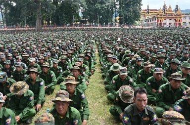 PNA တပ် ပျော်ပွဲ အတွက် လူထု ထံမှ ငွေကောက်   သတင်းနှင့် မီဒီယာ ကွန်ရက်။ ၂၀၂၆ ခုနှစ်၊ ဧပြီလ ၂၃ ရက်။   ရှမ်းပြည် တောင်ပိုင်း၊ ပအိုဝ်း ကိုယ်ပိုင်အုပ်ချုပ်ခွင့်ရဒေသ အတွင်းရှိ ကျေးရွာများတွင် ပအိုဝ်းပြည်သူ့စစ် (PNA) အဖွဲ့က တပ်ဖွဲ့ဝင်များ၏ ‘ပျော်ပွဲရွှင်ပွဲ’ အတွက်ဟု ဆိုကာ ဒေသခံများထံမှ ငွေကြေးများ ထပ်မံကောက်ခံနေ ကြောင်း ပြောသည်။   ကျောက်တလုံးကြီးမြို့နယ်ခွဲ အတွင်းရှိ ကျေးရွာများတွင် ယခင်က တစ်နှစ်လျှင် နှစ်ကြိမ် စစ်မှုထမ်းကြေး ကောက်ခံလေ့ရှိသော်လည်း၊ ယခုအခါ ပျော်ပွဲရွှင်ပွဲခေါင်းစဉ်အပြင် အခြားသော ခေါင်းစဉ်မျိုးစုံဖြင့် ပူးတွဲ ကောက်ခံလာခြင်းဖြစ်သည်ဟု ဒေသခံများက ပြောသည်။   ကျေးရွာရှိ အိမ်ထောင်စု တစ်စုလျှင် အနည်းဆုံး ကျပ် ၅,၀၀၀ မှ ၅၀,၀၀၀ အထိ ပေးဆောင်နေရပြီး နိုင်ငံခြား ရောက်နေသူများအတွက်လည်း ကောက်ခံသည်ဟု ဆိုသည်။   ဒေသတွင်း တောင်သူတစ်ဦးက “ထည့်ရတာတော့ အရမ်းမများပါဘူး။ ဒါပေမဲ့ ခဏခဏလာတယ်။ အကြောင်း မျိုးမျိုးပြတယ်လေ။ ဒီဘက်မှာလည်း စိတ်ရှုပ်ရတာပေါ့။ ခြံအလုပ်တစ်ဖက်၊ သူတို့အစည်းအဝေးတွေက တစ်ဖက်နဲ့ မနားရပါဘူး” ဟု ပြောသည်။   ပအိုဝ်းဒေသအတွင်း ခြောက်လတစ်ကြိမ် စစ်မှုထမ်းကြေးအဖြစ် ကျပ် ၃ သိန်း ပေးဆောင်ရသည့်အပြင် ယာဉ် ခွန်နှင့် စစ်အသုံးစရိတ် ခေါင်းစဉ်များကြောင့် တစ်အိမ်ထောင်လျှင် အနည်းဆုံး ကျပ် ၇ သိန်းခန့်အထိ ကုန်ကျနေ ကြောင်း ဆိုသည်။   နိုင်ငံခြားရောက် လူငယ်များမှာမူ နှစ်ဆပေးဆောင်ရသည်ဟု ဒေသခံများက ပြောသည်။   PNA ထံတွင် စစ်မှုထမ်းပြီး နေရပ်ပြန်လာသူတစ်ဦးကလည်း “အမျိုးမျိုးကောက်တာပဲ။ အခုနောက်ပိုင်းဆို သူတို့ မီဒီယာသင်တန်းပေးတယ်ပြောတယ်။ တကယ်က ထောက်လှမ်းရေးသင်တန်းပေါ့။ အဲဒါလည်း ငွေထည့် ရတာပဲ၊ လူလည်း လိုက်ရသေးတယ်” ဟု ပြောသည်။   အလားတူ ညောင်ရွှေမြို့နယ် အင်းလေးအရှေ့ဘက်ကမ်းတွင်လည်း နေရပ်ပြန်လာသည့် စစ်ဘေးရှောင်များထံမှ တစ်အိမ်လျှင် ကျပ်တစ်သိန်းစီ ကောက်ခံနေကြောင်း ဆိုသည်။   ဒေသခံများအနေဖြင့် စီးပွားရေးကျပ်တည်းနေသော်လည်း ငွေမထည့်ပါက လူမှုအသိုင်းအဝိုင်းမှ ဖယ်ကျဉ်မည် ဟူသော ခြိမ်းခြောက်မှုများကြောင့် အကြွေးချေးငှားကာ ထည့်ဝင်နေရသည့် အခြေအနေသို့ ဆိုက်ရောက်နေ ကြသည်။   လက်ရှိတွင် PNA ၏ လုပ်ရပ်များကြောင့် ပအိုဝ်းကျေးရွာများအတွင်း လူမှုစီးပွားဘဝများ ပိုမိုကျပ်တည်း လာနေပြီး ဒေသခံများမှာ စစ်ရေးဖိအားနှင့် ငွေကြေးဖိအား နှစ်ရပ်ကြားတွင် မြေစာပင်ဖြစ်နေရကြောင်း ဆိုသည်။   #PNA #ပအိုဝ်းပြည်သူ့စစ် #ပအိုဝ်းကိုယ်ပိုင်အုပ်ချုပ်ခွင့်ရဒေသ #ကျောက်တလုံးကြီးမြို့နယ်ခွဲ #ရှမ်းတောင်